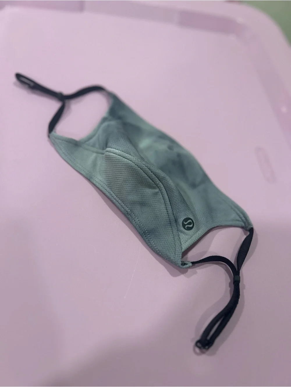 lululemon athletica Gray Women's Breathable Face Mask with Adjustable Straps